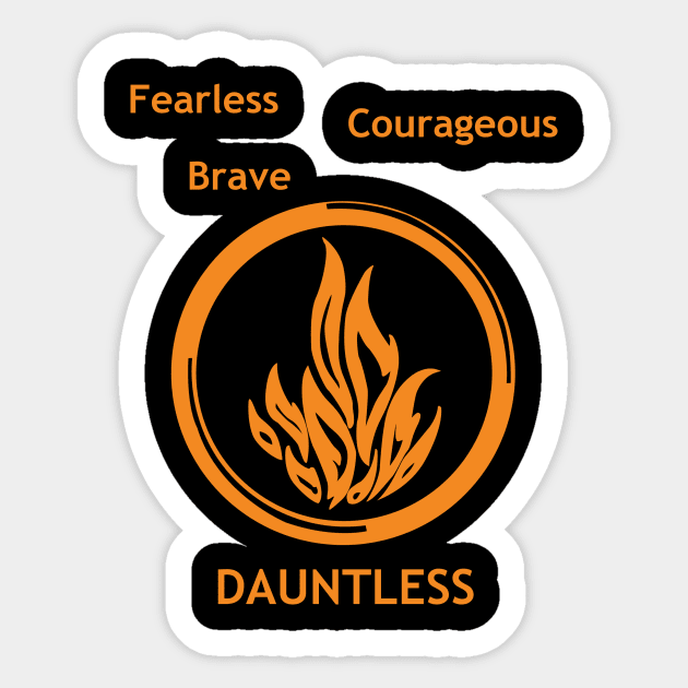 Dauntless Sticker by IllogicalBeans